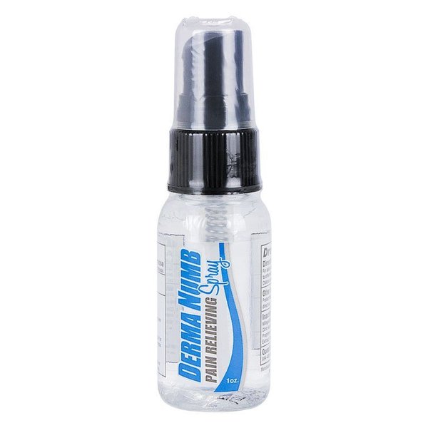 Derma Numb 1 oz Derma Numb Tattoo Anesthetic Spray DERMA-1